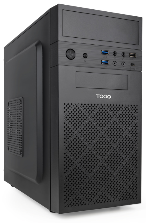TooQ Caja Minitorre Micro-ATX “ISOBOX ULTRA”, Negra