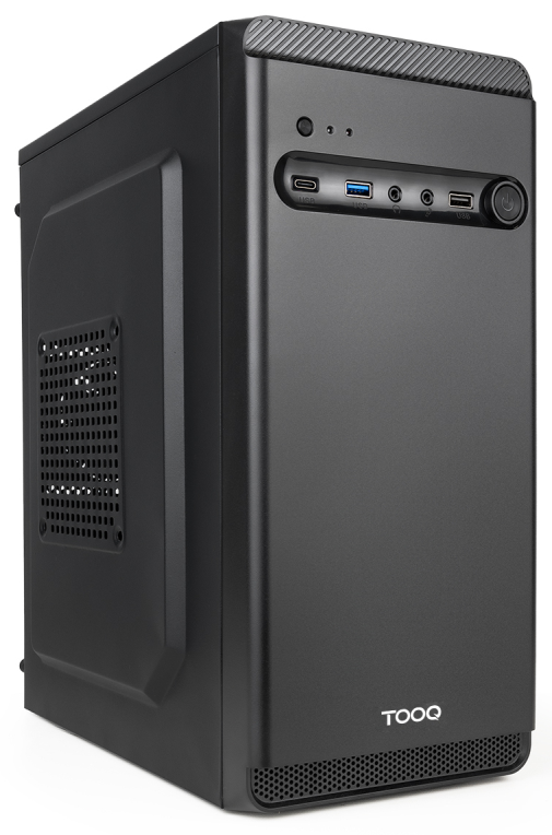 TooQ Caja Minitorre Micro-ATX “DODEKA ULTRA” Negra