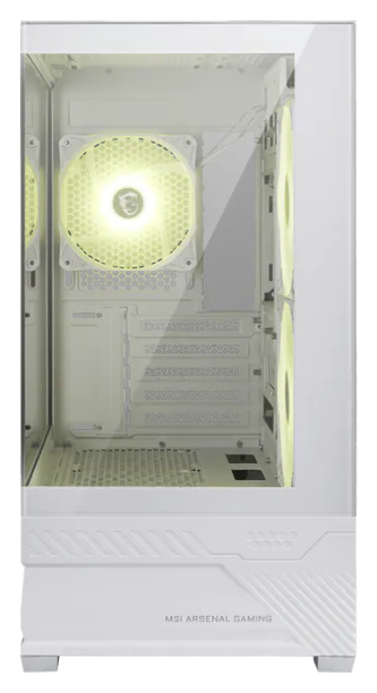 MSI MAG PANO M110R Mini Tower Blanco