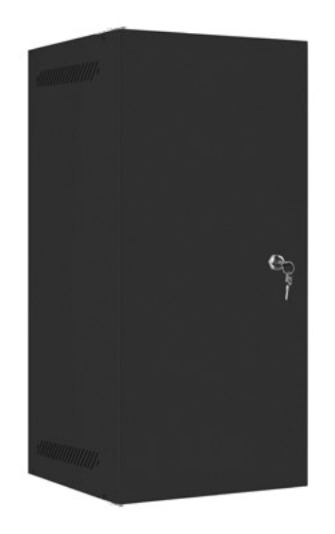 Lanberg WF10-2312-00B armario rack 12U Bastidor de pared Negro