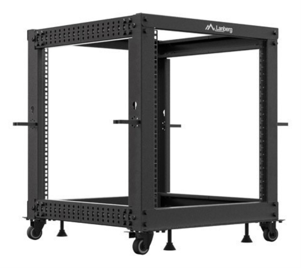 Lanberg OR01-6112-B armario rack 12U Rack o bastidor independiente Negro
