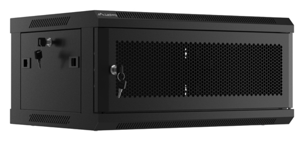 Lanberg WF01-6404-23B armario rack 4U Bastidor de pared Negro