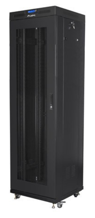 Lanberg FF01-6642-23BL armario rack 42U Rack o bastidor independiente Negro