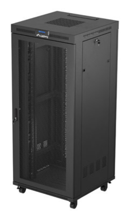 Lanberg FF01-8837-23BL armario rack 37U Rack o bastidor independiente Negro