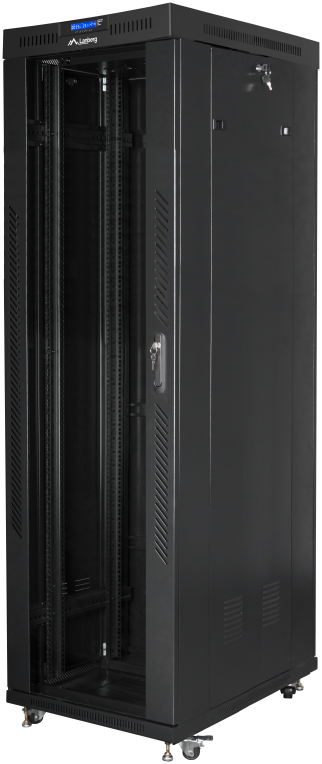 Lanberg FF01-6042-12B armario rack 42U Rack o bastidor independiente Negro