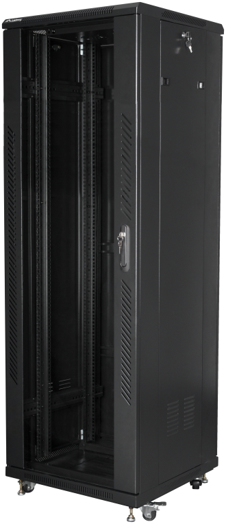 Lanberg FF01-6637-12B armario rack 37U Rack o bastidor independiente Negro