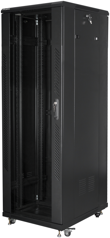 Lanberg FF01-6837-12B armario rack 37U Rack o bastidor independiente Negro