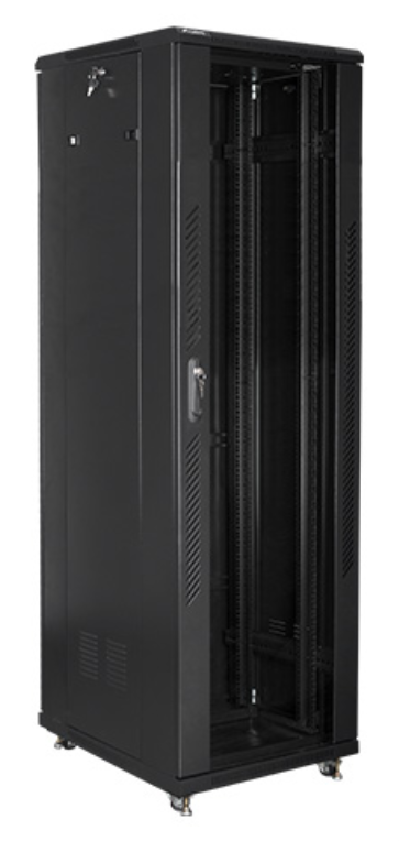 Lanberg FF01-6842-12B armario rack 42U Rack o bastidor independiente Negro