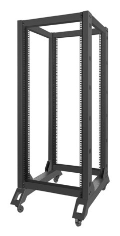 Lanberg OR01-6827-B armario rack 27U Rack o bastidor independiente Negro