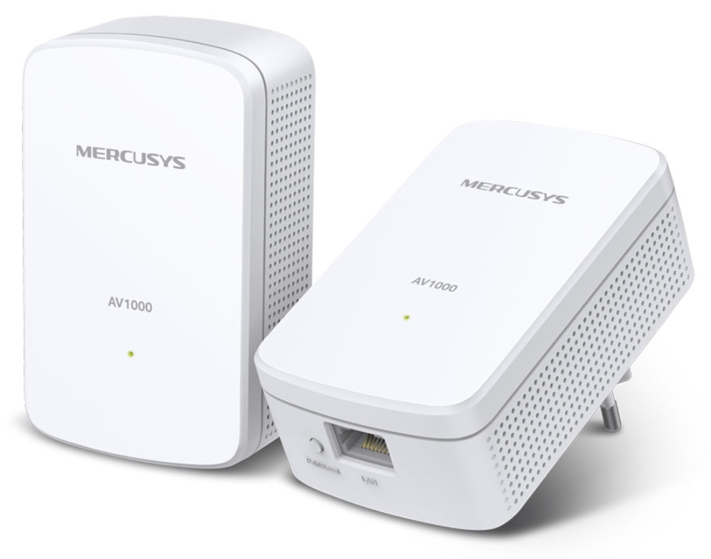 Mercusys MP500 KIT adaptador de red PowerLine 1000 Mbit/s Ethernet Blanco 2 pieza(s)