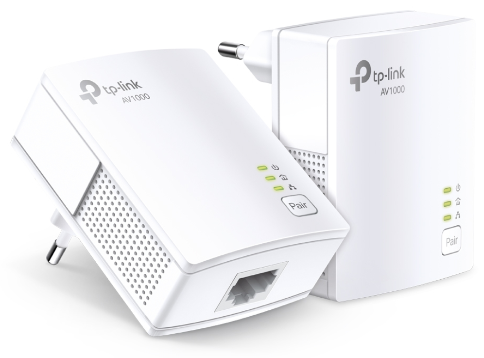 TP-Link TL-PA7017 KIT adaptador de red PowerLine 1000 Mbit/s Ethernet Blanco 2 pieza(s)