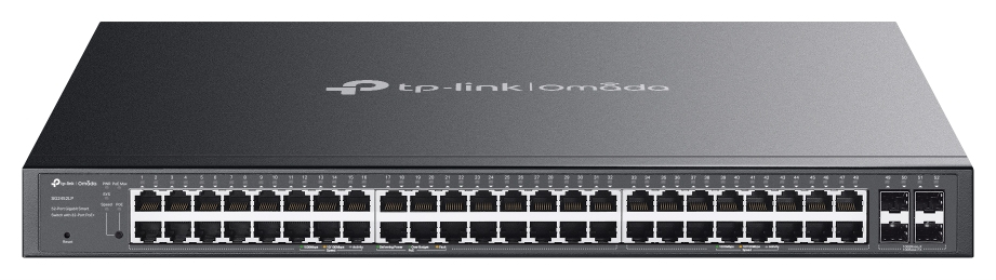 TP-Link Omada SG2452LP switch Gestionado L2/L2+ Gigabit Ethernet (10/100/1000) Energía sobre Ethernet (PoE) 1U Negro