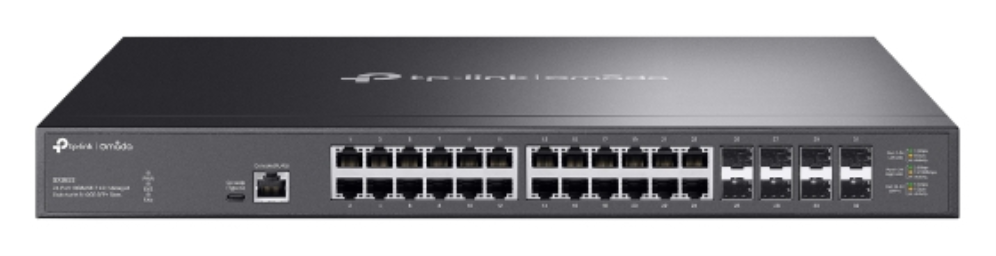 TP-Link Omada SX3832 switch Gestionado L2/L2+ 10G Ethernet (100/1000/10000) 1U Negro
