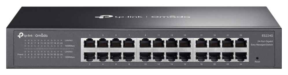 TP-Link Omada ES224G switch Gestionado L2 Gigabit Ethernet (10/100/1000) Negro