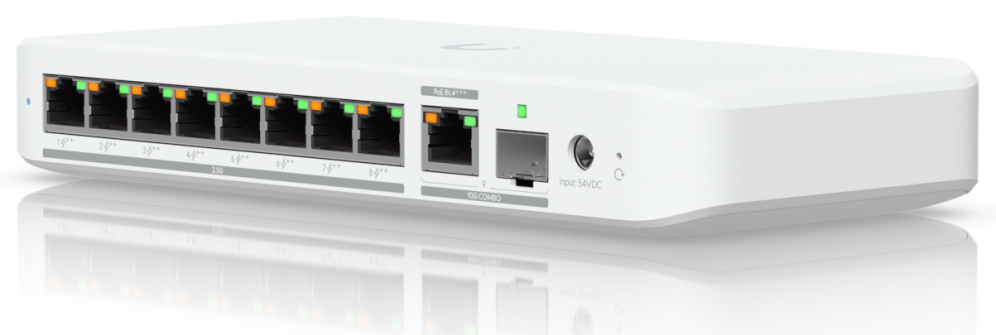 Ubiquiti UniFi Flex 2.5G PoE Gestionado L2 2.5G Ethernet (100/1000/2500) Energía sobre Ethernet (PoE) Montaje en pared/escritorio Blanco