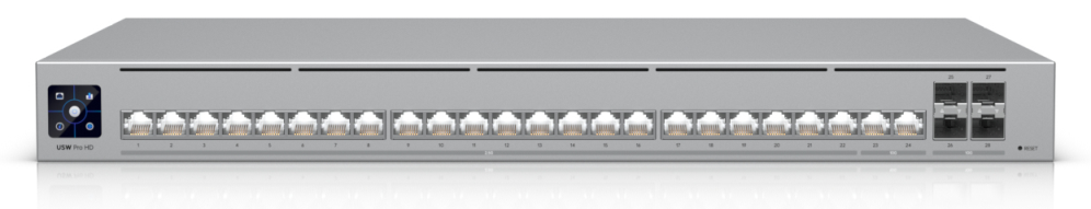 Ubiquiti UniFi Pro HD 24 Gestionado L2/L3 2.5G Ethernet (100/1000/2500) 1U Gris