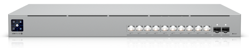 Ubiquiti UniFi Pro XG 10 PoE Gestionado L2/L3 10G Ethernet (100/1000/10000) Energía sobre Ethernet (PoE) 1U Gris