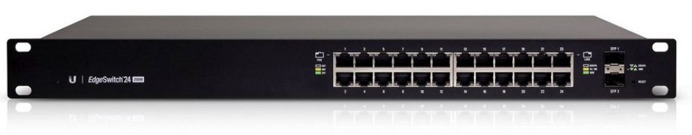 Ubiquiti Networks ES-24-250W switch Gestionado L2/L3 Gigabit Ethernet (10/100/1000) Energía sobre Ethernet (PoE) 1U Negro