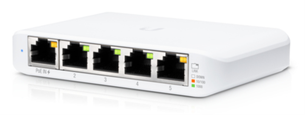 Ubiquiti UniFi Switch Flex Mini (3-pack) Gestionado Gigabit Ethernet (10/100/1000) Energía sobre Ethernet (PoE) Blanco