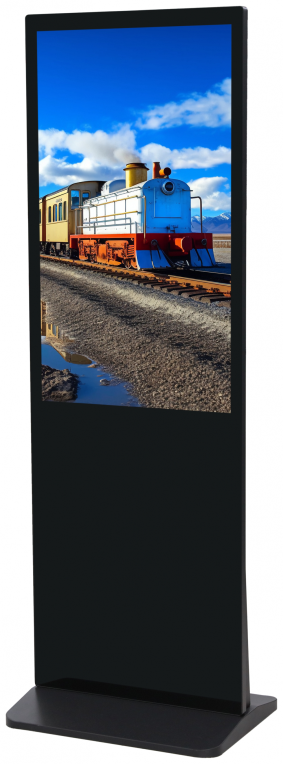 Dahua Technology DHI-LDV43-SAI400L-V1 pantalla de señalización Diseño de tótem 109,2 cm (43") LCD 320 cd / m² 4K Ultra HD Negro Procesador incorporado Android 11 24/7
