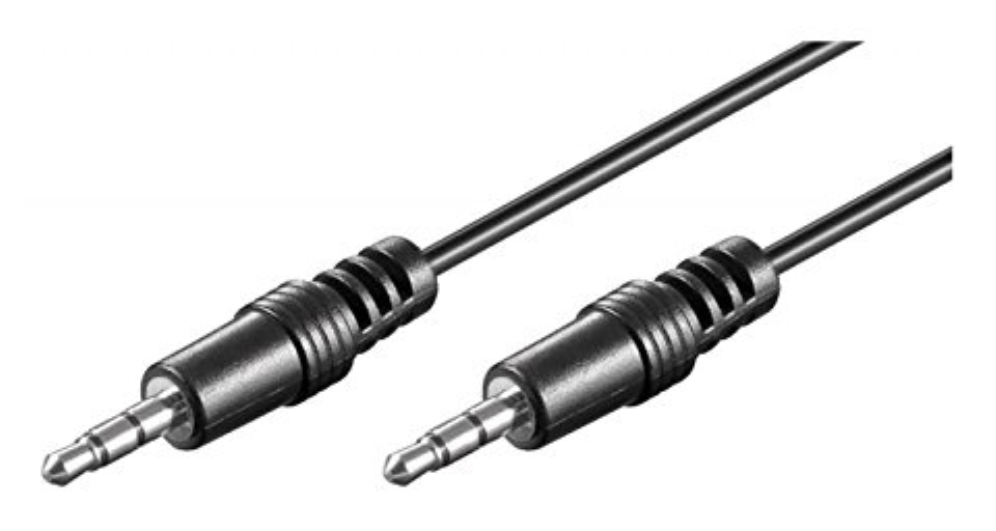 Ewent EC1606 cable de audio 2 m 3,5mm Negro