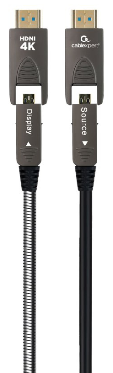 Gembird CCAP-HDMIDD-AOC-10M cable HDMI HDMI Type-A/HDMI Type-D Negro