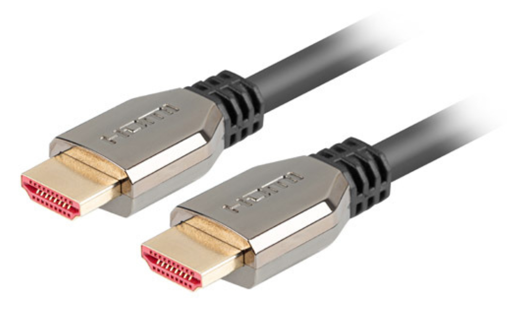 Lanberg CA-HDMI-30CU-0010-BK cable HDMI 1 m HDMI tipo A (Estándar) Negro, Plata