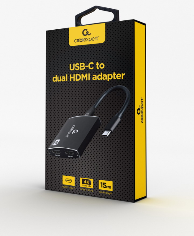 Gembird A-CM-HDMIF2-01 cable HDMI 0,15 m HDMI Type C (Mini) Negro