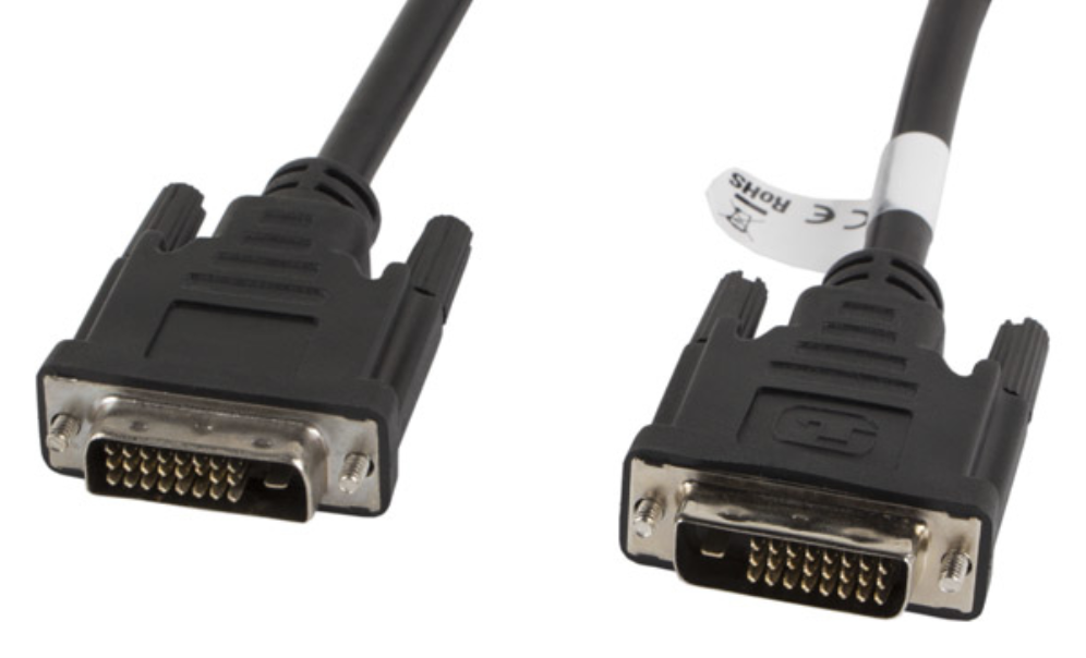Lanberg CA-DVID-10CC-0018-BK cable DVI 1,8 m DVI-D Negro