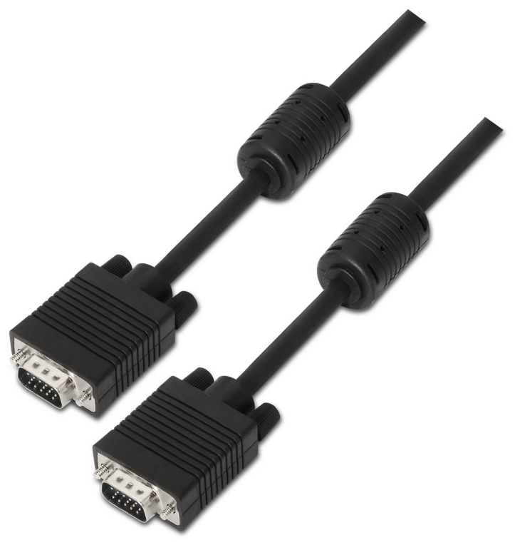 AISENS A113-0072 cable VGA 3 m VGA (D-Sub) Negro