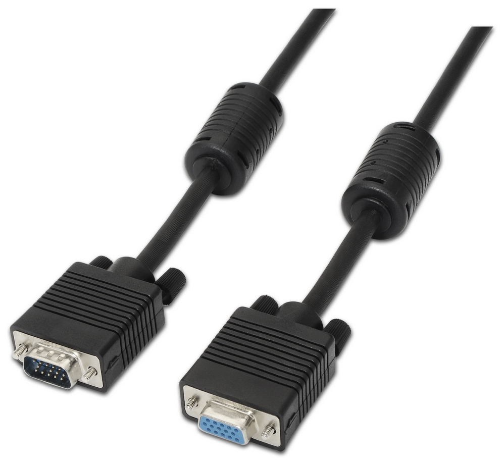 AISENS A113-0078 cable VGA 1,8 m VGA (D-Sub) Negro