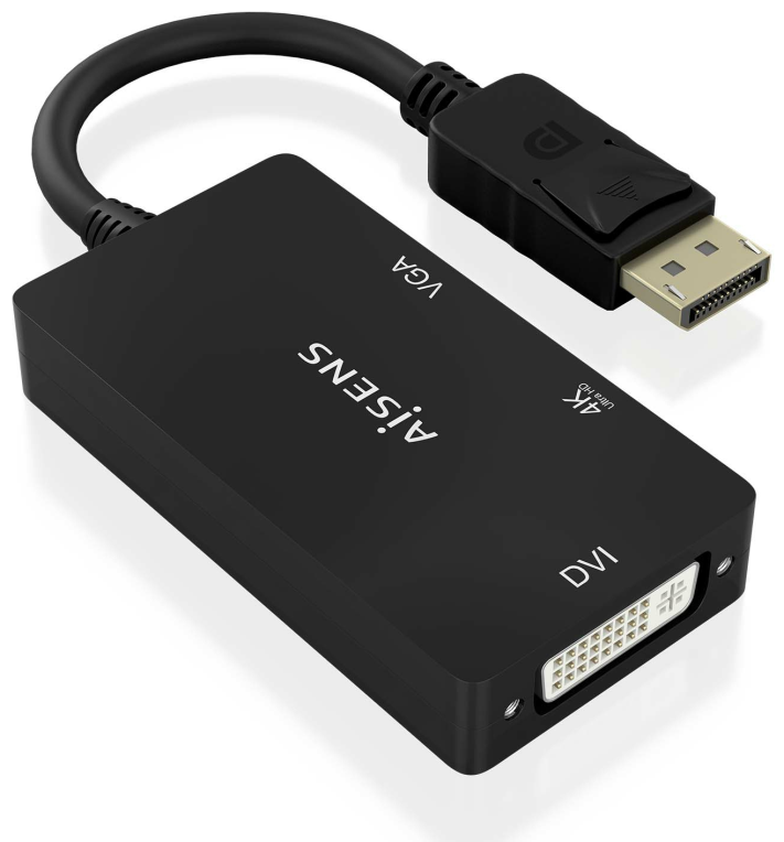 AISENS A125-0861 adaptador de cable de vídeo 0,15 m VGA + HDMI + DVI