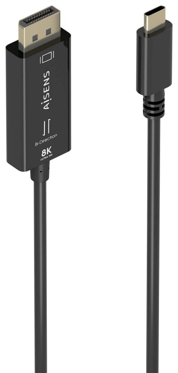 AISENS A109-0879 adaptador de cable de vídeo 1,8 m USB Tipo C