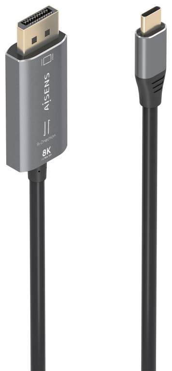 AISENS A109-0880 adaptador de cable de vídeo 1,8 m USB Tipo C