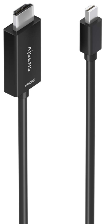 AISENS A125-0886 adaptador de cable de vídeo 1 m Mini DisplayPort HDMI tipo A (Estándar)