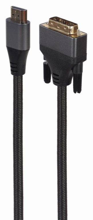 Gembird CC-HDMI-DVI-4K-6 adaptador de cable de vídeo 1,8 m HDMI tipo A (Estándar) Negro