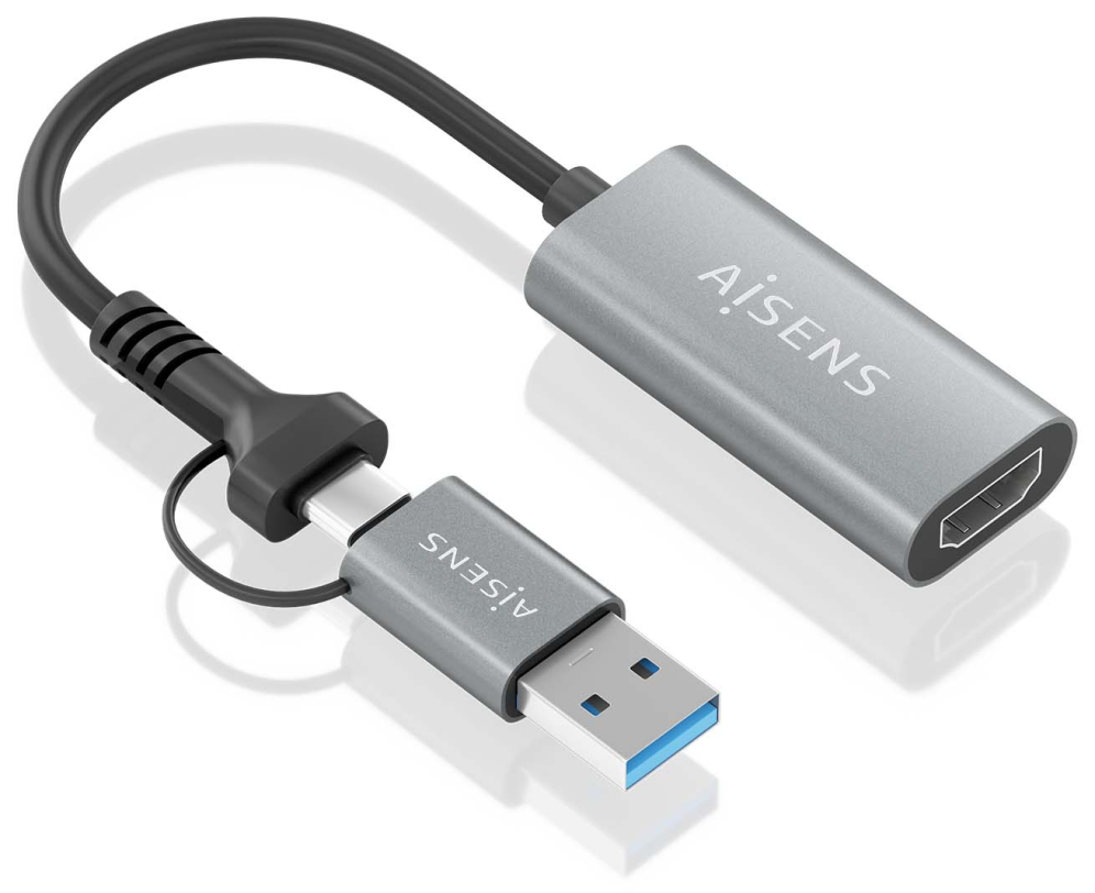AISENS A109-0913 Adaptador gráfico USB 1920 x 1080 Pixeles
