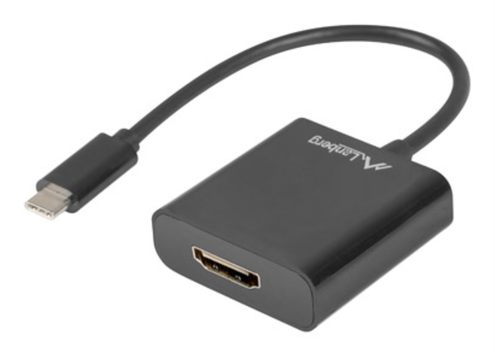 Lanberg AD-UC-HD-01 Adaptador gráfico USB 1920 x 1200 Pixeles Negro