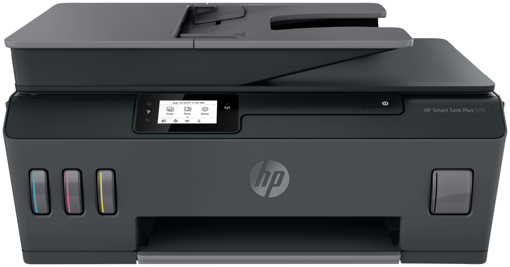 HP Smart Tank Plus 570 Inalámbrico All-in-One Color Impresora, Fotocopiadora, escáner