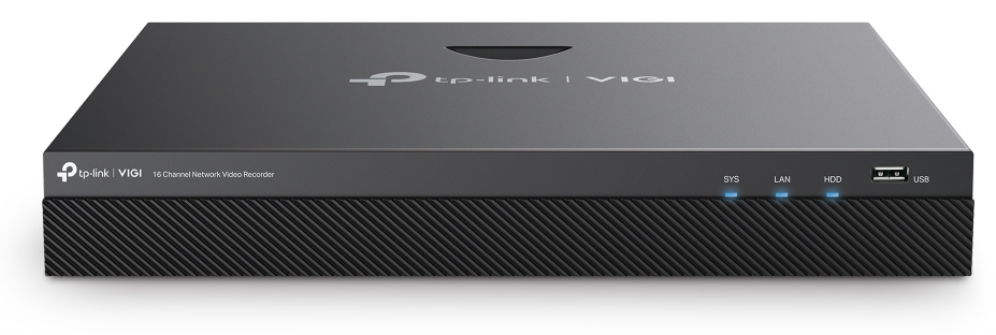 TP-Link VIGI NVR2016H Grabadore de vídeo en red (NVR) Negro