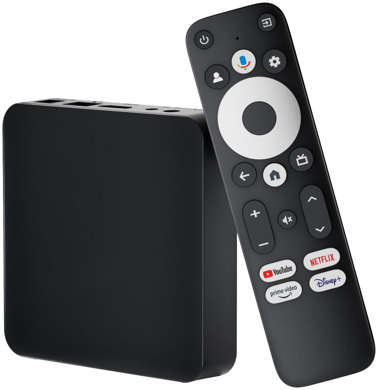 Leotec LETVBOXGC06 convertidor de Smart TV Negro 4K Ultra HD 32 GB Wifi Ethernet