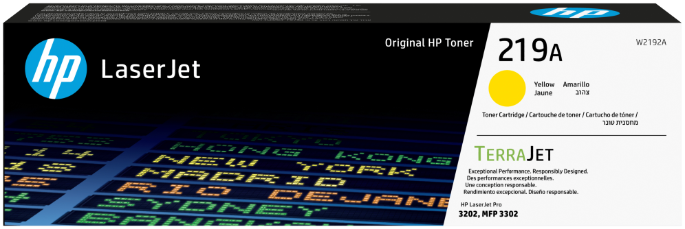 HP Cartucho de Tóner Original LaserJet 219A amarillo