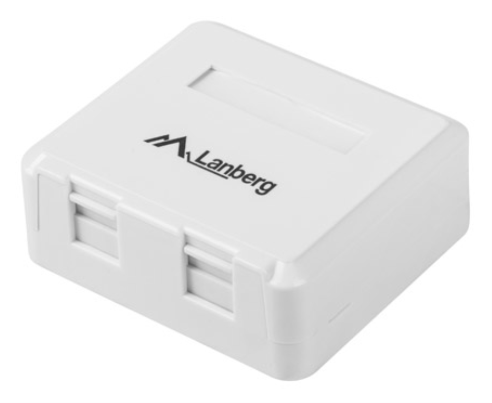 Lanberg OK1-0002-W caja de conexiones de red Cat6 Blanco