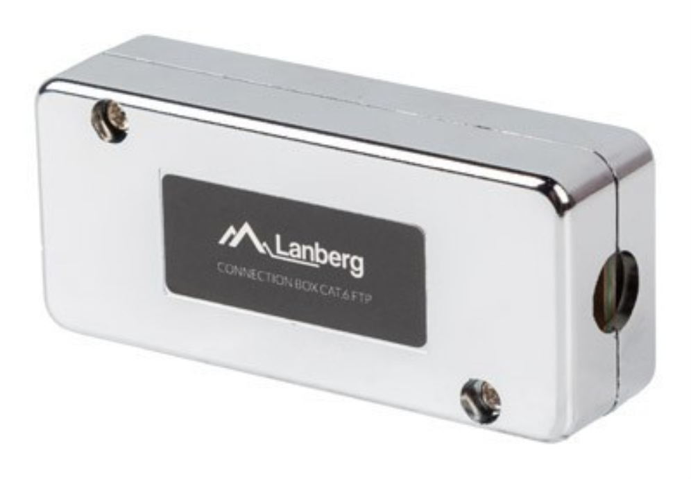 Lanberg PLC-6SL1-S caja de conexiones de red Cat6 Plata