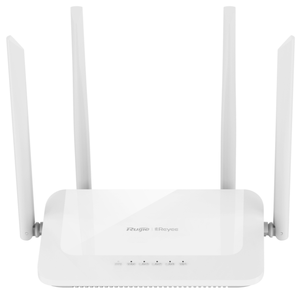 Ruijie Networks RG-EW1200 router inalámbrico Ethernet rápido Doble banda (2,4 GHz / 5 GHz) Blanco