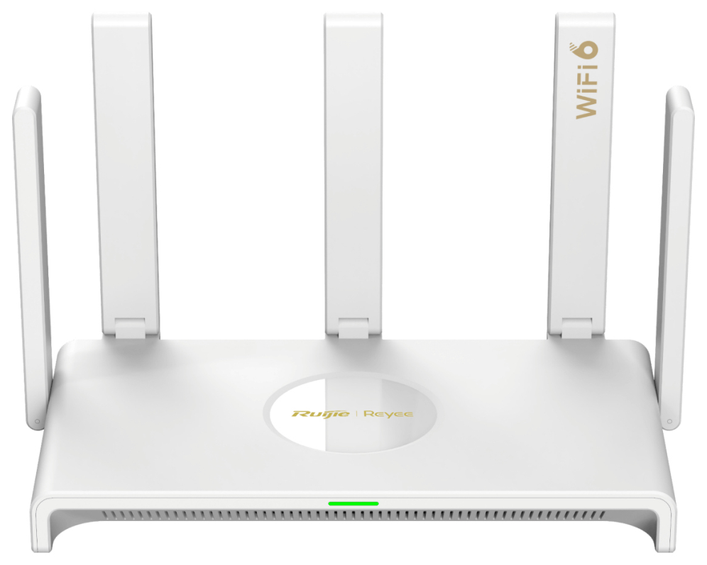 Ruijie Networks RG-EW3000GX router inalámbrico Gigabit Ethernet Doble banda (2,4 GHz / 5 GHz) Blanco