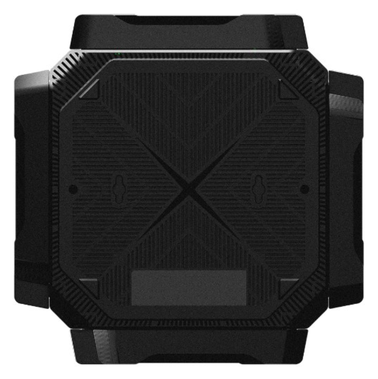 Ruijie Networks RG-EW6000GX router inalámbrico 2.5 Gigabit Ethernet Dual-band (2.4 GHz / 5.8 GHz) Negro