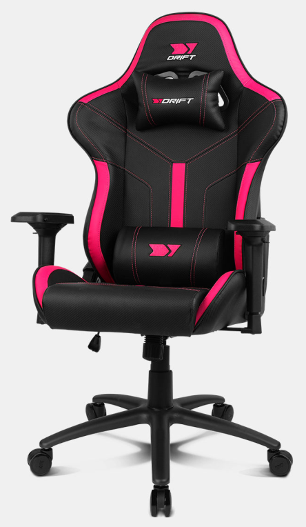 DRIFT DR350 Butaca para jugar Asiento acolchado Negro, Rosa