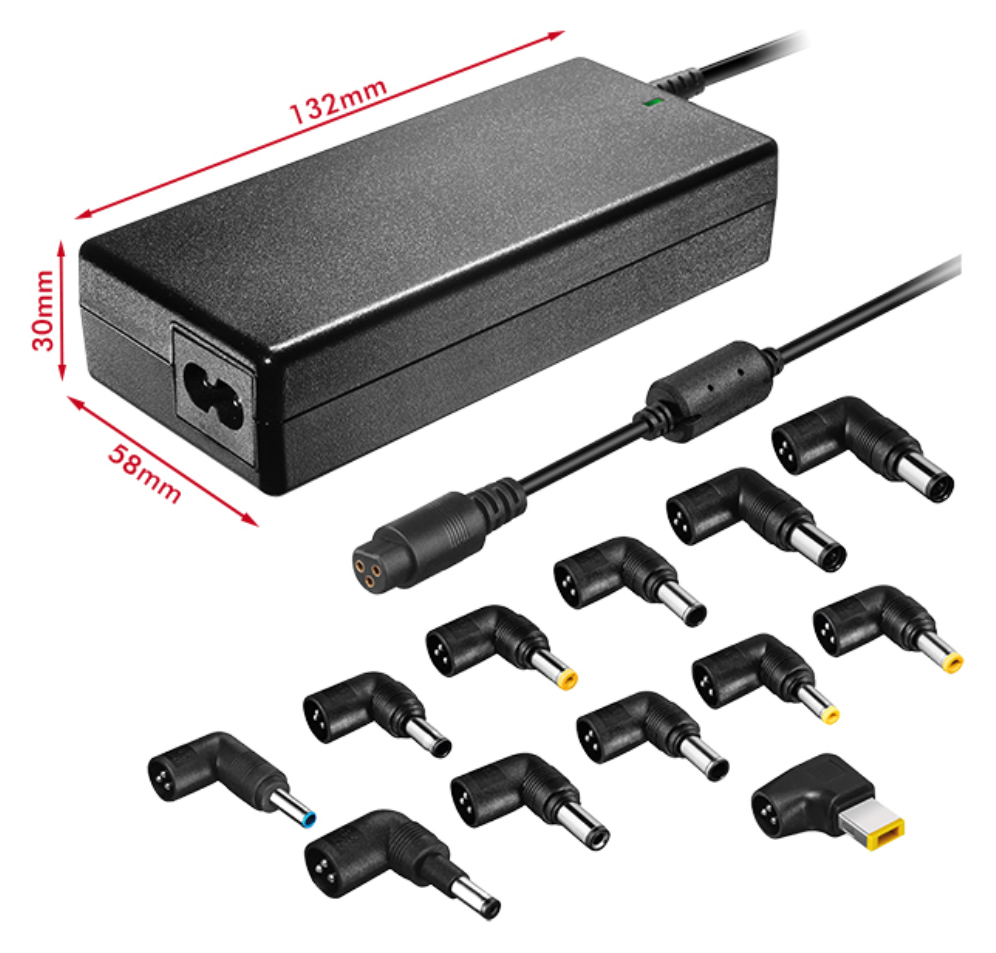 Leotec LENCSHOME06 adaptador e inversor de corriente Interior Negro