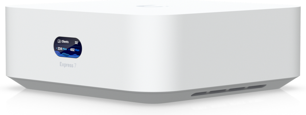 Ubiquiti UniFi Express 7 pasarel y controlador 10, 100, 1000, 2500, 10000 Mbit/s